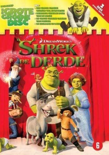 Shrek de Derde - DVD (Films (Geen Games)) (Films), Cd's en Dvd's, Dvd's | Overige Dvd's, Zo goed als nieuw, Ophalen of Verzenden