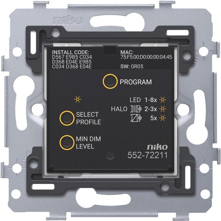 Niko Intelligent Zigbee Variateur DIntensité 3-200W, Doe-het-zelf en Bouw, Elektriciteit en Kabels, Verzenden