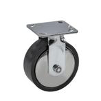 Gelagerd metalen wiel Ø 150 x 50 mm met rubberen loopvlak, Doe-het-zelf en Bouw, Gereedschap | Overige machines, Ophalen of Verzenden