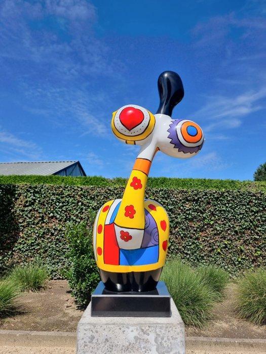 Beeldje - Pop art - Marmer, Glasvezel, Antiek en Kunst, Kunst | Designobjecten