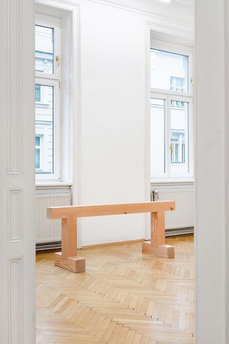 Sophie Nys - Bank - Vurenhout - SKIBANK (VOOR HELGA), Antiek en Kunst, Kunst | Designobjecten