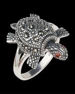 Zilver, Ring Tortue en Marcassites: Levensduur, Wijsheid &
