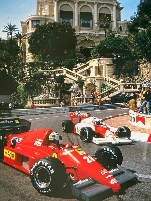 Mclaren - Monaco Grand Prix - Alain Prost - 1984 - Print, Verzamelen, Automerken, Motoren en Formule 1