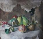 Paul Artôt (1875-1958) - Nature morte aux fruits & femme, Antiek en Kunst