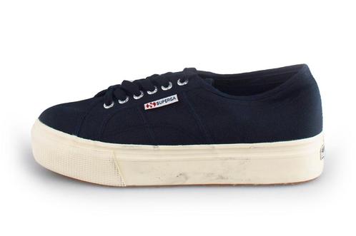 Superga Sneakers in maat 40 Blauw | 5% extra korting, Kleding | Dames, Schoenen, Blauw, Zo goed als nieuw, Sneakers, Verzenden