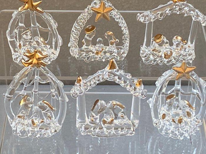 Sylvia de Carlini, Milano: 6 kleine kribben van glas -, Diversen, Kerst