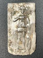 Oud-Romeins Zilver Exclusieve plaquette met een afbeelding, Antiquités & Art