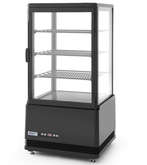 Koelvitrine | 68L | Zwart | +2°C/+6°C | 4 Niveaus |, Zakelijke goederen, Horeca | Keukenapparatuur, Nieuw in verpakking, Verzenden