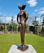 sculptuur, Couple in love - 47 cm - Brons