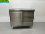 HCB inox Armoire de travail Table de travail Poubelle et 3, Zakelijke goederen, Horeca | Overige, Verzenden