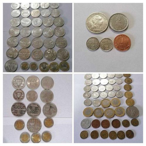 Portugal. 163 moedas (Zonder Minimumprijs), Postzegels en Munten, Munten | Europa | Niet-Euromunten