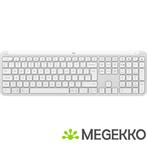 Logitech K950 Signature Slim toetsenbord Draadloos Wit, Informatique & Logiciels, Verzenden