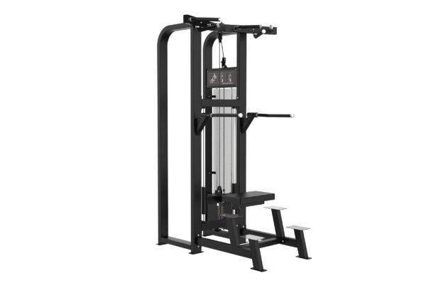 C19 | GYMFIT ASSISTED CHIN UP DIP | CUSTOM-LINE | NIEUW, Sport en Fitness, Fitnessapparatuur, Overige typen, Ophalen of Verzenden