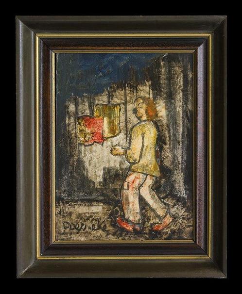 Paul Permeke (1918-1990) - Le clown, Antiek en Kunst, Kunst | Schilderijen | Klassiek