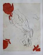 Georg Baselitz - Melancholie, drei Rosen