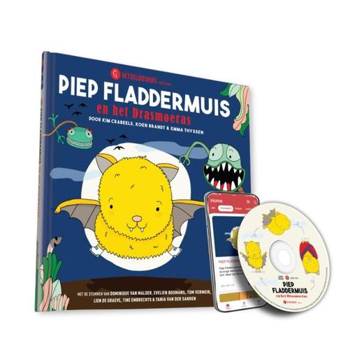 Piep Fladdermuis en het drasmoeras / Piep Fladdermuis / 1, Boeken, Kinderboeken | Baby's en Peuters, Zo goed als nieuw, Verzenden