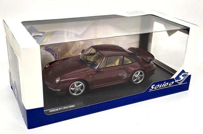 Solido 1:18 - Modelauto - Porsche 911 (993) Turbo, Hobby en Vrije tijd, Modelauto's | 1:5 tot 1:12
