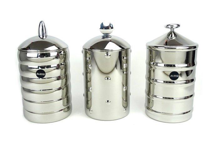 Alessi - CSA - Clare Brass - Container (3) - Kalistò 1, 2, Antiek en Kunst, Antiek | Meubels | Stoelen en Sofa's