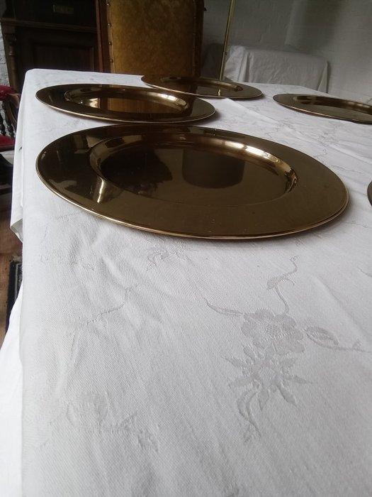 Onderbord (6) - Koper, Antiek en Kunst, Antiek | Meubels | Tafels