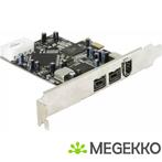 DeLOCK 89153 PCI-Express FireWire 2 Ports 1394b 1 Port 1394a, Verzenden