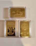 Maritieme objecten (3) - Verguld- Goudgeplateerde lingots, Antiek en Kunst