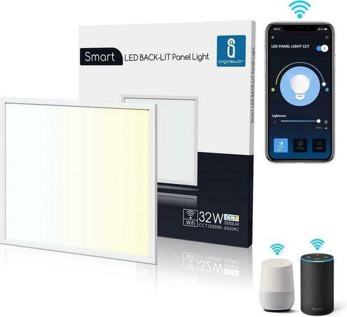 LED Paneel - 60x60 - 32W - 3200 Lumen - Wi-Fi - CCT - App b, Articles professionnels, Aménagement de Bureau & Magasin | Mobilier de bureau & Aménagement