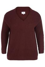 Trui Zizzi CAMA gebreid v-hals maat xl, Verzenden, Nieuw