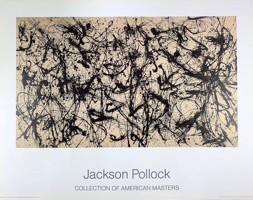 Jackson Pollock - Number 32, 1950 - Artprint - 70 x 90 cm, Antiquités & Art, Art | Dessins & Photographie