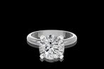 Bague - 14 carats Or blanc - 4.25ct. tw. Diamant (Cultivé en, Handtassen en Accessoires, Ringen, Nieuw