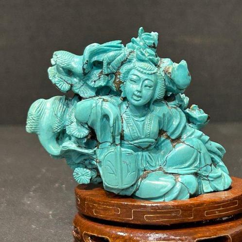 geen - Steen, turquoise - China (Zonder Minimumprijs), Antiek en Kunst, Antiek | Overige Antiek