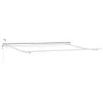 Metalen Markies Wit 4,5m | Retour Deal | Prachtexemplaar..., Tuin en Terras, Zonneschermen, Verzenden, Nieuw, 450 cm of meer