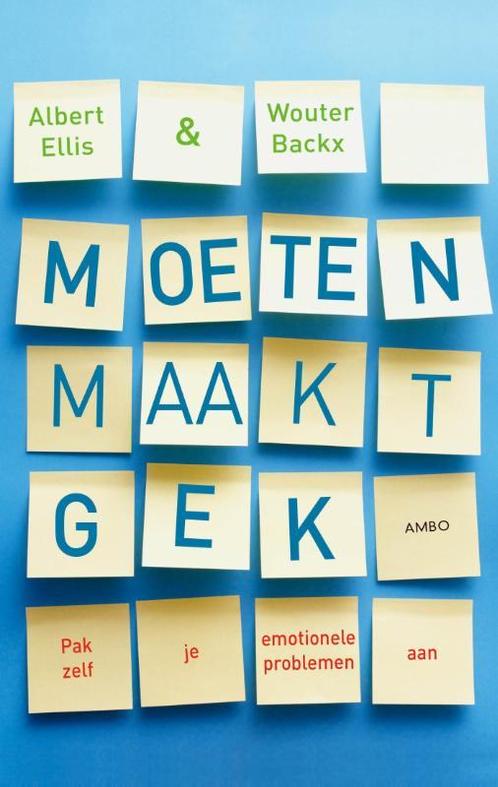 Moeten maakt gek 9789026326929 Albert Ellis, Boeken, Psychologie, Gelezen, Verzenden