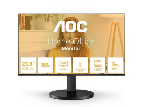 AOC 27B3CF2 - Monitor - 23,8 inch IPS - Zwart, Computers en Software, Monitoren, Zo goed als nieuw, Verzenden
