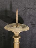 Kaarsenhouder Barocco (2) - Verguld messing - Kandelaar uit, Antiek en Kunst