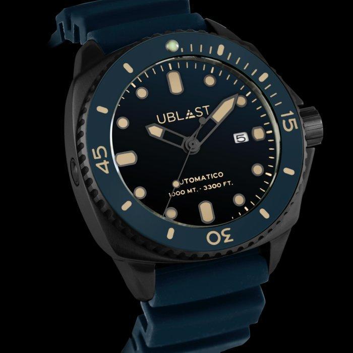 Ublast - SeaStrong - UBSS46CBBU - Rubber Strap - Heren -, Handtassen en Accessoires, Horloges | Heren