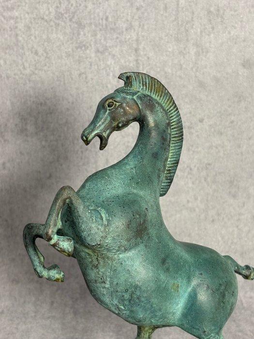 Beeld, Paard - 24 cm - Brons, Antiek en Kunst, Curiosa en Brocante