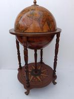 Bar - Bois, pâtes - Bahut-bar globe terrestre, armoire à