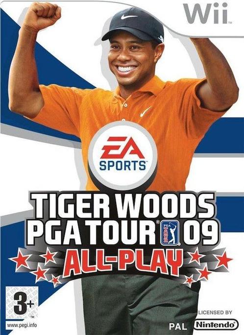 Tiger Woods PGA Tour 09 All Play (Wii Games), Games en Spelcomputers, Games | Nintendo Wii, Zo goed als nieuw, Ophalen of Verzenden