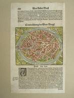 België - Brugge; Sebastiaan Münster - Contrasehtung der, Boeken, Atlassen en Landkaarten, Nieuw