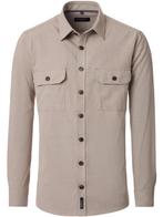 CASAMODA Casual Fit Heren Overhemdjack 454525800-600 Beige, Verzenden