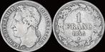 Belgium Leopold I 1 frank 1843 zilver, Timbres & Monnaies, Monnaies & Billets de banque | Accessoires, Verzenden