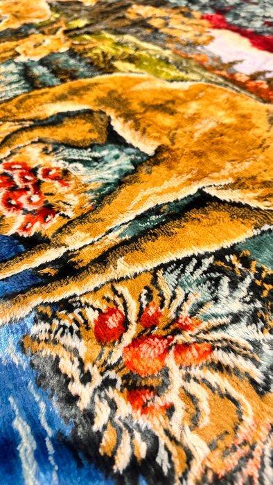 Tapijt - 160 cm - 93 cm - Vintage muurwandtapijt, Antiek en Kunst, Antiek | Tapijten, Tafelkleden en Textiel