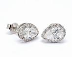 Oorstekers - 14 karaat Witgoud - 2.36ct. tw. Diamant