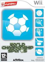 World Championship Sports (Wii Games) (Nintendo Wii), Consoles de jeu & Jeux vidéo, Jeux | Nintendo Wii, Ophalen of Verzenden