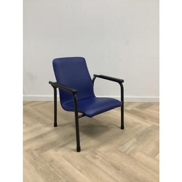 Tweedehands VDS zorgstoel, Blauw -  zwart
