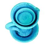 Kaarsenhouder - Keramiek - In de stijl van Bitossi