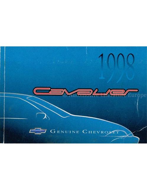 1998 CHEVROLET CAVALIER INSTRUCTIEBOEKJE ENGELS, Auto diversen, Handleidingen en Instructieboekjes