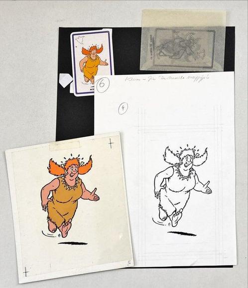 Paul Geerts - Tekening Moe Mie De Malle Mergpijp, Boeken, Stripverhalen