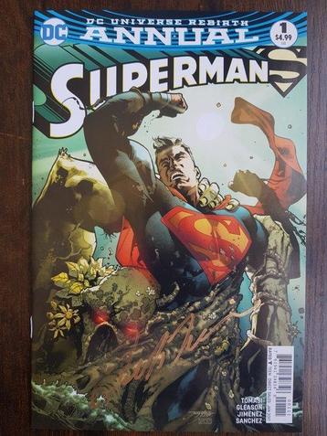 Superman #1 - Signed by Peter Tomasi + COA - 1 Signed comic