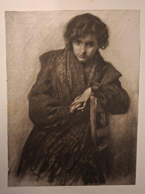Arturo Noci (1874-1953) - n. 1 originals print, engraving,, Antiek en Kunst, Kunst | Designobjecten